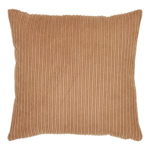 Coussin Kobe marron clair 45 x 45 cm