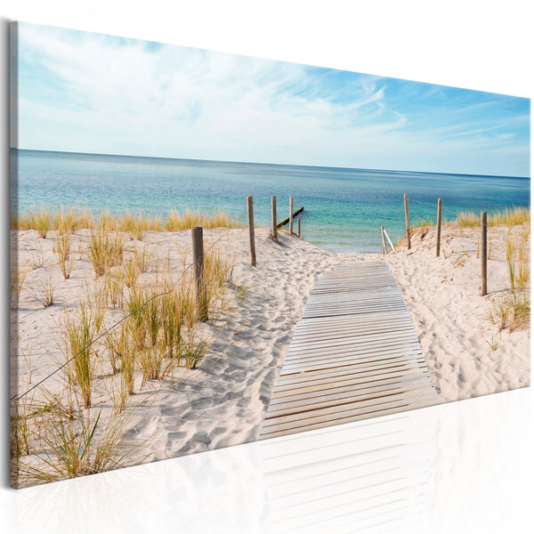 Tableau - the silence of the sea l x h en cm 135x45