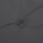 vidaXL Coussin de banc de jardin anthracite mélangé 200x50x7 cm tissu