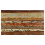 vidaXL Table à manger 140x80x76 cm Bois de récupération massif