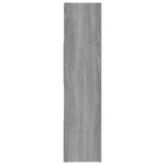 vidaXL Bibliothèque/Séparateur de pièce Sonoma gris 105x24x102 cm