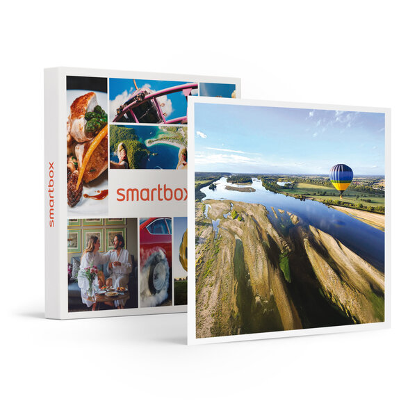 SMARTBOX - Coffret Cadeau Vol en montgolfière au-dessus des châteaux de la Loire avec repas 3 plats pour 2 personnes -  Sport & Aventure