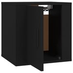 vidaXL Meubles TV muraux 2 Pièces Noir 40x34 5x40 cm