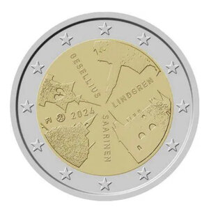 2 euros commémorative Finlande 2024 - Architecture Finlandaise.