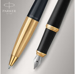 PARKER Urban Coffret cadeau Duo : Stylo plume et Stylo bille  noir mat