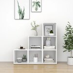 vidaXL Ensemble de meubles TV 3 Pièces Blanc Aggloméré