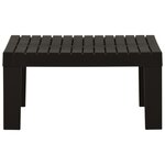 vidaXL Salon de jardin 2 Pièces avec coussins Plastique Gris