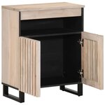 vidaXL Buffet 60x34x75 cm bois de manguier massif