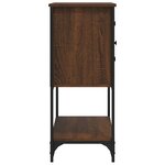 vidaXL Buffet chêne marron 100x36x85 cm bois d'ingénierie