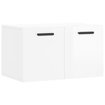 vidaXL Armoire murale Blanc brillant 60x36 5x35 cm Bois d'ingénierie