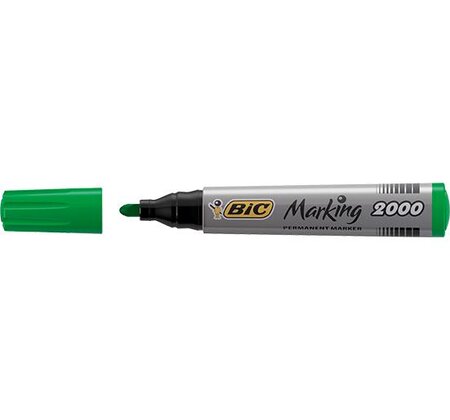 Marqueur Permanent MARKING 2000 Pte Ogive Large Vert BIC