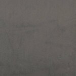 vidaXL Tête de lit Gris foncé 100x7x78/88 cm Velours