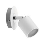 Spot Tube IP44 max. 2x10 W GU10 blanc/chromé
