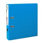 Classeur À Levier Prem'touch Intérieur Et Extérieur En Polypropylène - Dos 80mm - A4 Maxi. - Bleu Clair - X 10 - Exacompta