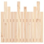 vidaXL Tête de lit murale 82 5x3x80 cm Bois massif de pin