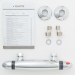 SCHÜTTE Mitigeur thermostatique de douche SUPRA Chrome