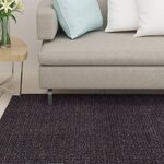 vidaXL Tapis Sisal naturel 100x350 cm Noir