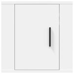 vidaXL Meuble TV mural Blanc 40x34 5x40 cm
