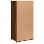 vidaXL Buffet haut chêne marron 62x36x121 5 cm bois d'ingénierie