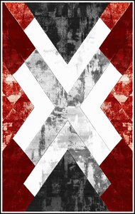 Tapis d'intérieur X 80 x 150 cm - Rouge