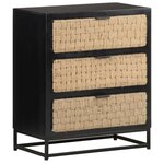vidaXL Buffet 60x35x70 cm Bois de manguier massif