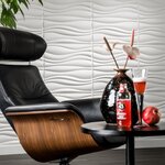WallArt Panneaux muraux 3D 24 Pièces GA-WA04 Waves