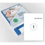 Etiquette universelle  210 x 297 mm  blanc RILLPRINT