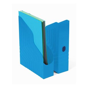 440SXBLUE - Porte-revues-Dos de 75 mm-320x75x250 mm Bleu AVERY