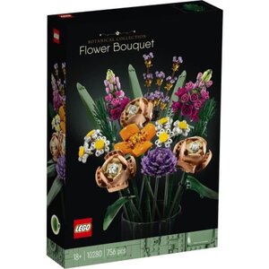 Lego creator expert 10280 bouquet de fleurs fleurs artificielles kit de décoration florale diy set pour adultes