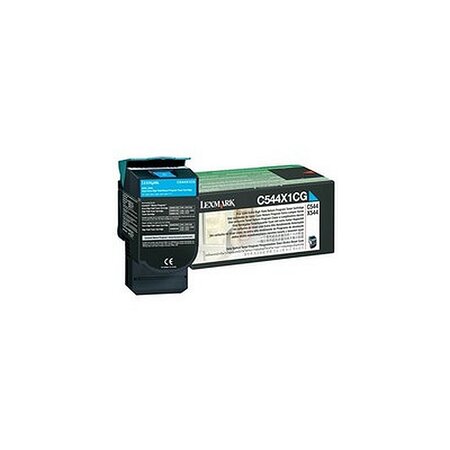 Lexmark c544x toner cyan c544x1cg (c544x1cg)