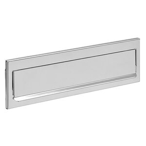 Entrée de boîte aux lettres en acier inoxydable pour porte mur C-601 23 x 3 cm