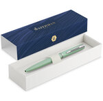 Waterman allure pastel stylo bille  vert pastel  recharge bleue pointe moyenne  coffret cadeau