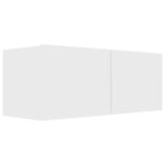 vidaXL Ensemble de meubles TV 3 Pièces Blanc Bois d'ingénierie