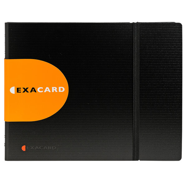 Porte cartes de visite détachable Exacard 240 cartes 20x25cm 75134 x 5 EXACOMPTA