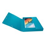 Boite De Classement Exabox Dos 40mm Carte Enduite Teksto - A4 - Couleurs Assorties - X 8 - Exacompta