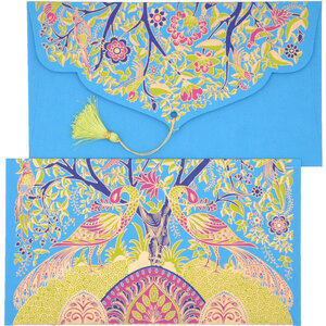 PAPERTREE EDEN Lot de 5 Enveloppes cadeau 19x10 cm