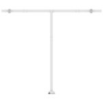 vidaXL Auvent automatique sur pied 300x250 cm Bleu/Blanc