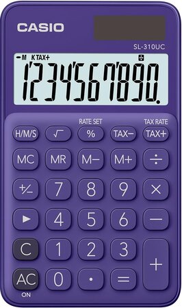 Calculatrice CASIO SL-310UC-PL violet