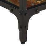 vidaXL Meuble TV 150x30x41 cm bois massif de récupération