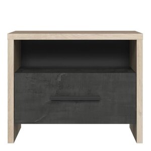 Table de chevet 1 tiroir chêne Kronberg 50 x 36 x Hauteur 40 cm