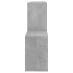 vidaXL Étagère murale Gris béton 100x18x53 cm Aggloméré
