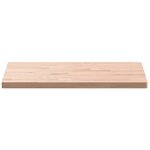 vidaXL Dessus de table 60x40x2 5 cm rectangulaire bois massif de hêtre