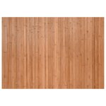 vidaXL Tapis rectangulaire naturel 70x100 cm bambou