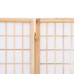 vidaXL Cloison de séparation pliable 3 panneaux 120x170 cm