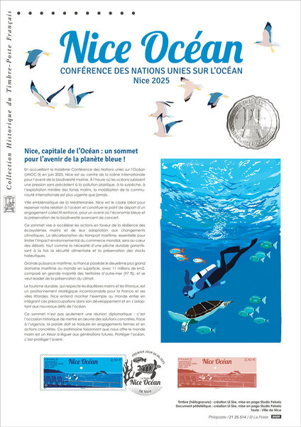 Document philatélique - Nice Océan
