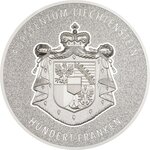 Pièce de monnaie en Argent 100 Francs g 1000 (1 Kg) Millésime 2024 100 Years Swiss Franc RHINE VALLEY