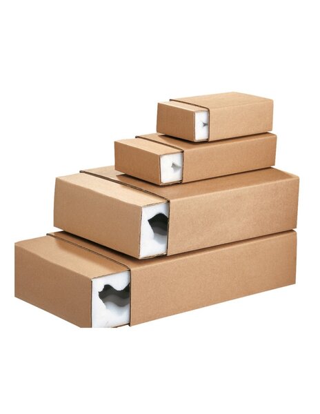 (lot 50 etuis) étui fourreau mousse 200 x 140 x 60mm