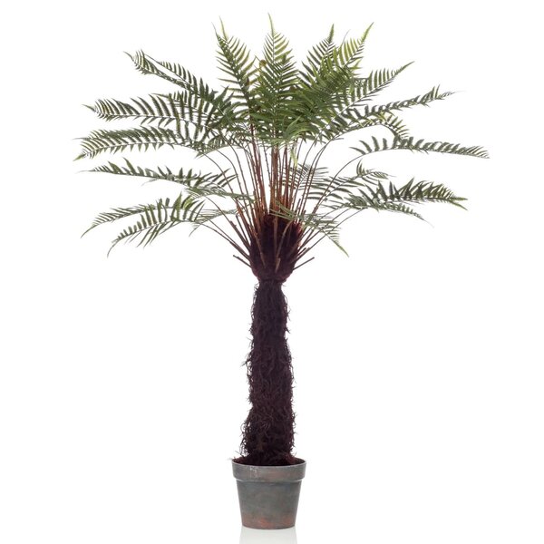 Emerald Arbre artificiel de fougère Dicksonia 125 cm en pot