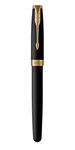 PARKER Sonnet Stylo plume noir mat  Plume fine  encre noire  Coffret cadeau