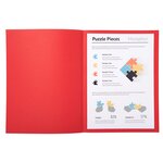 Paquet 100 Chemises Super 210 - 24x32cm - Rouge - X 5 - Exacompta